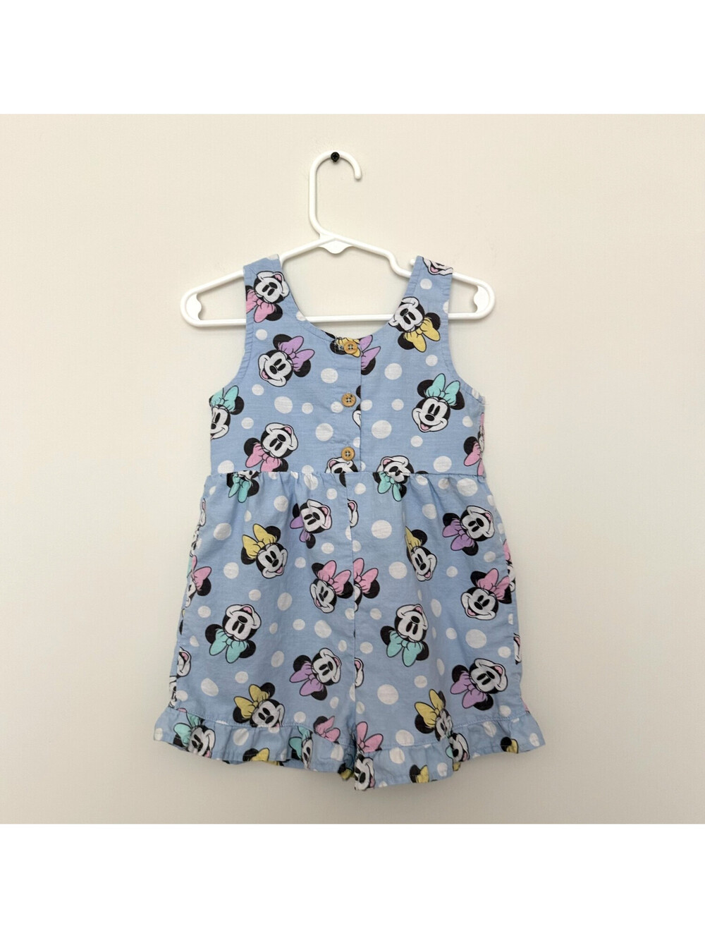 Disney Baby Girl Minnie Mouse Romper 24M